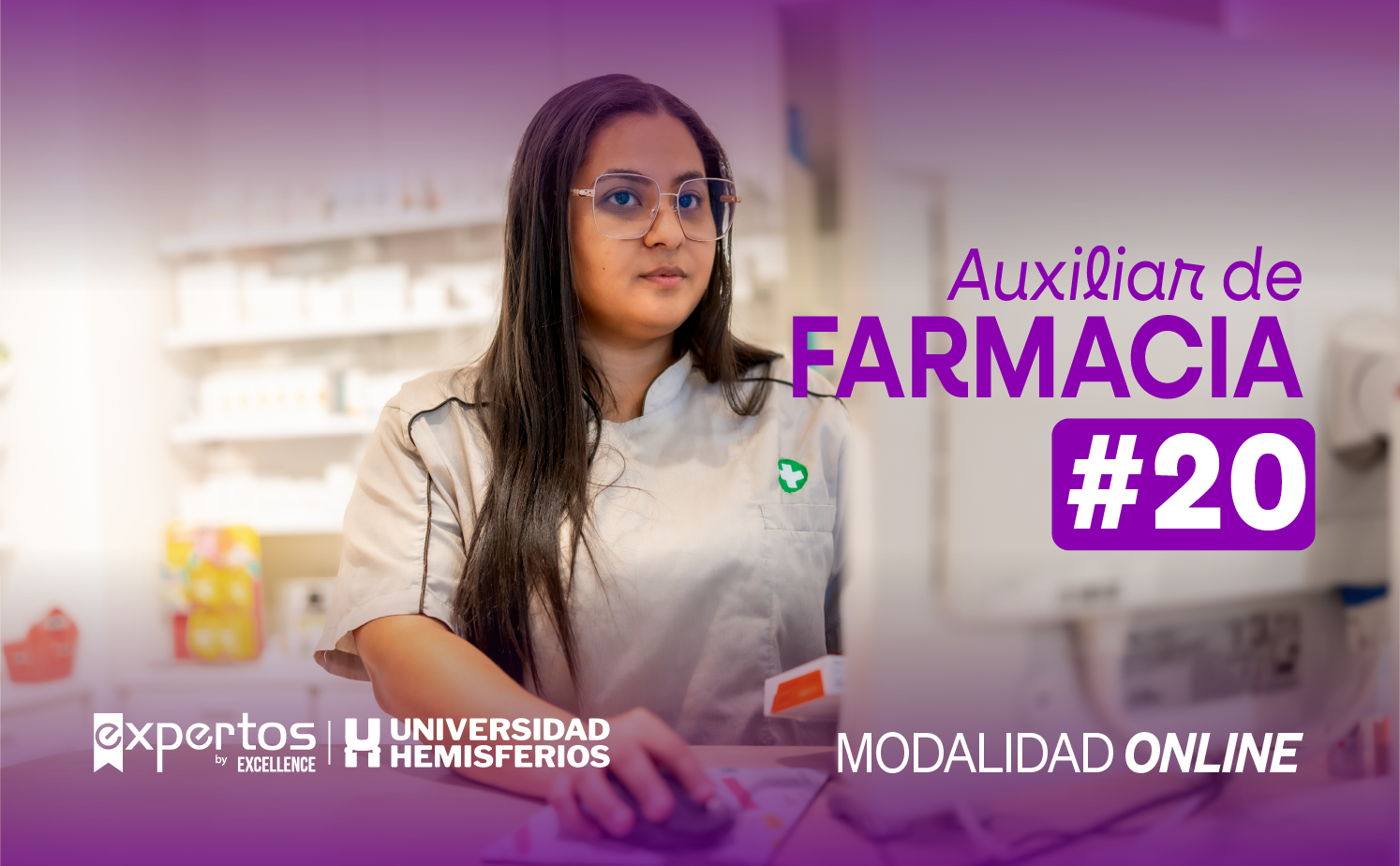 AUXILIAR DE FARMACIA 20 ONLINE – Expertos by EXCELLENCE