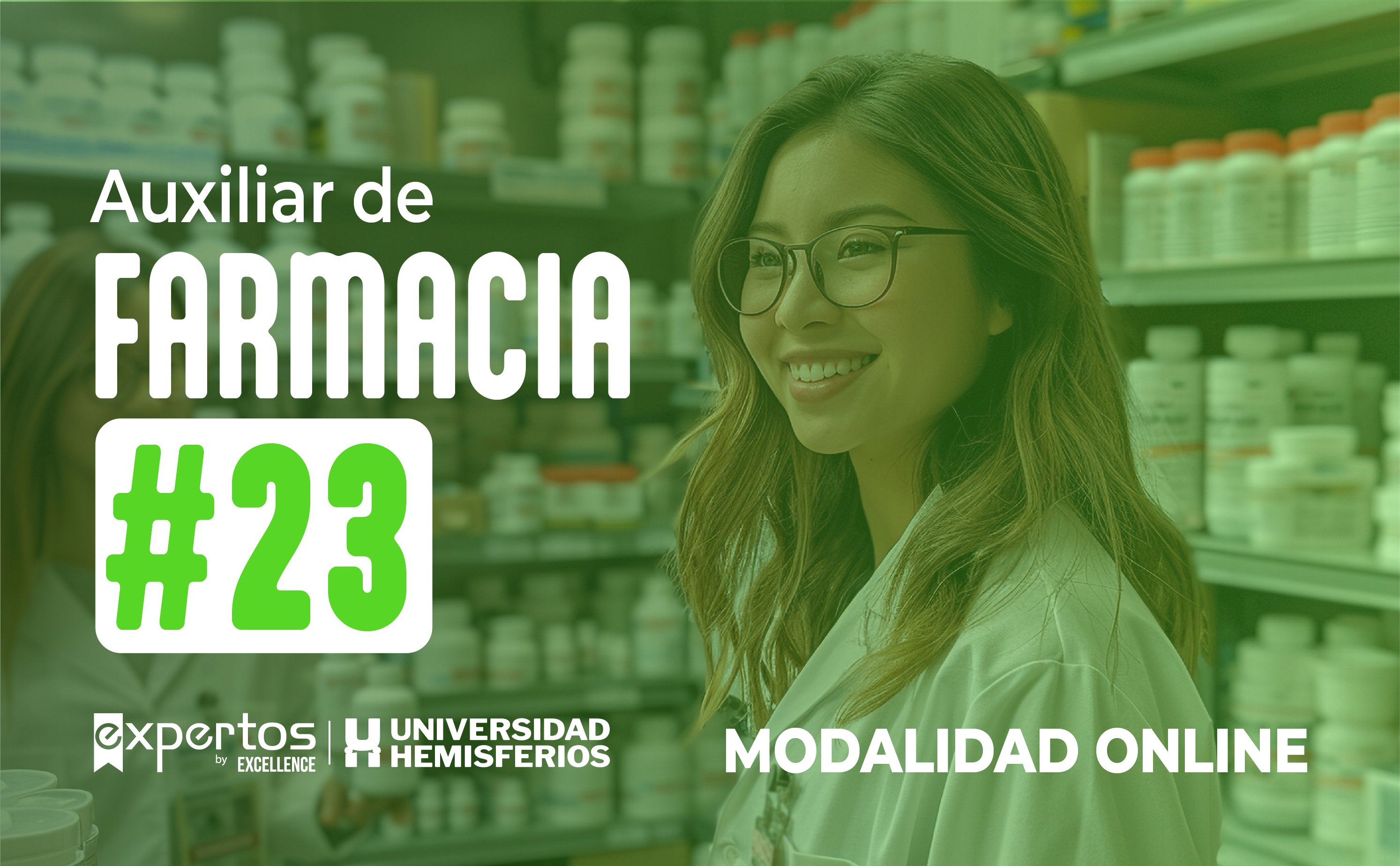 AUXILIAR DE FARMACIA 23 – Expertos by EXCELLENCE.
