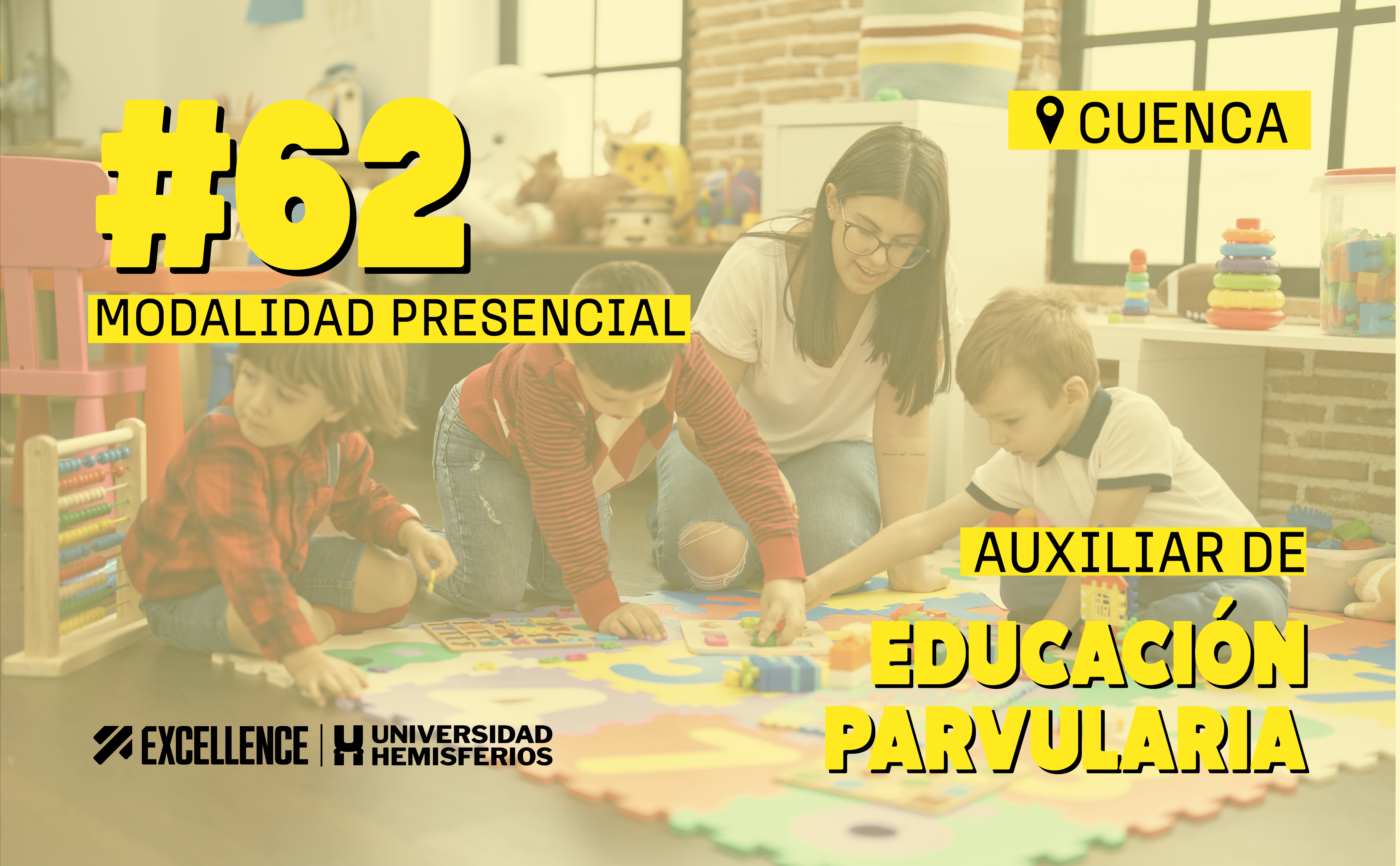 AUXILIAR DE EDUCACIÓN PARVULARIA G62 – EXCELLENCE CUENCA