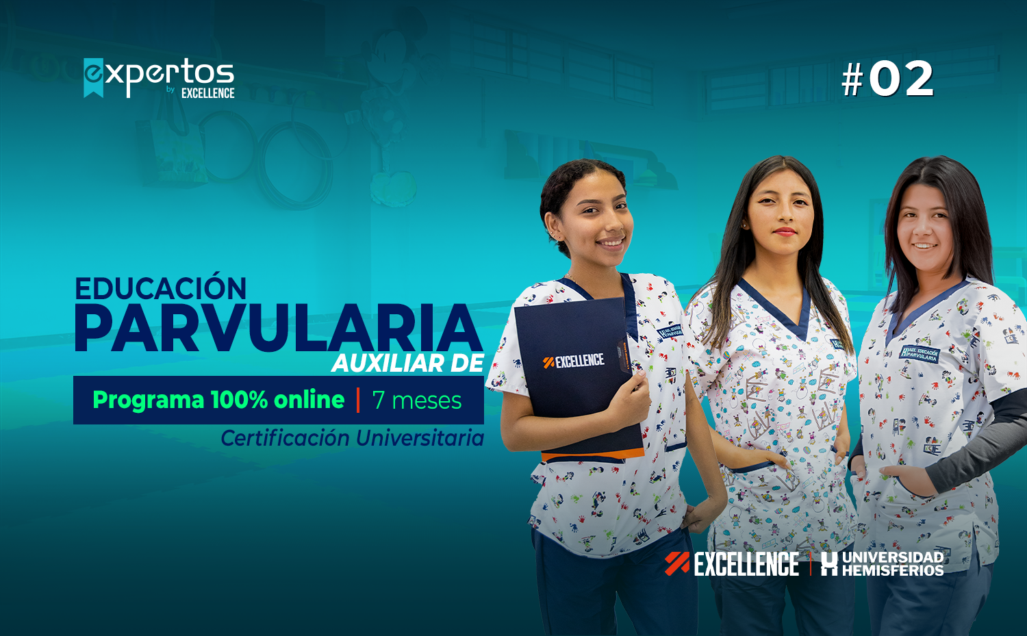 AUXILIAR DE EDUCACIÓN PARVULARIA ONLINE 02 - Expertos by Excellence