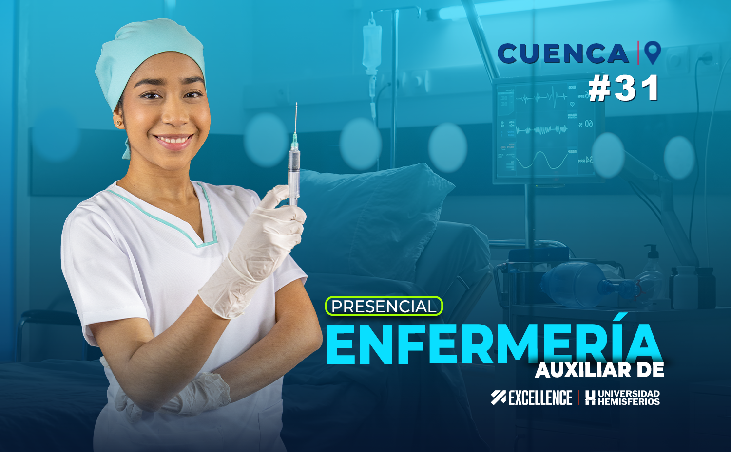 CERTIFICACIÓN EN AUXILIAR DE ENFERMERÍA G31 - EXCELLENCE CUENCA 