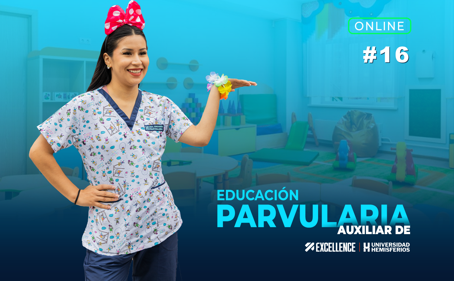 AUXILIAR DE EDUCACIÓN PARVULARIA ONLINE 16 - EXCELLENCE