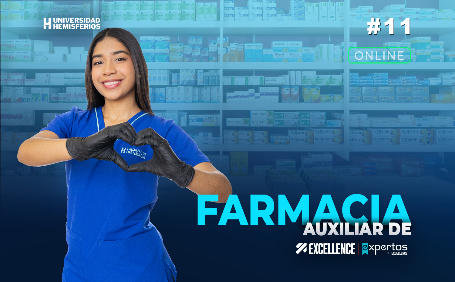 AUXILIAR DE FARMACIA 11 ONLINE – Expertos by EXCELLENCE 